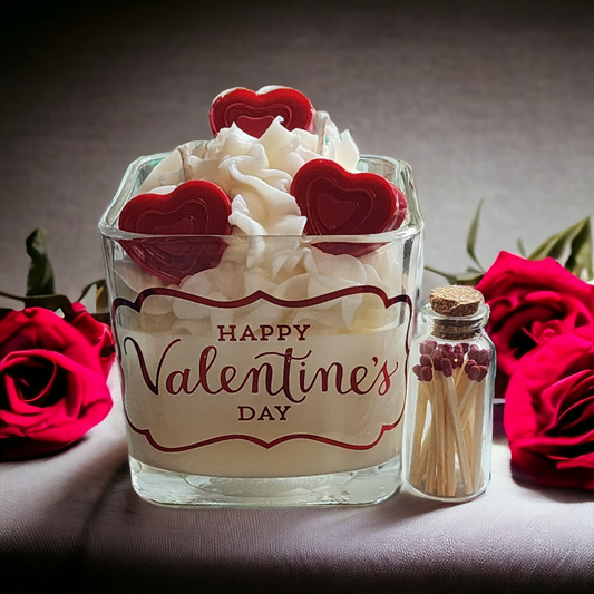 Hearts Soy Candle (Mother's Day Logo)