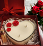 Heart Shape Candle Giftset