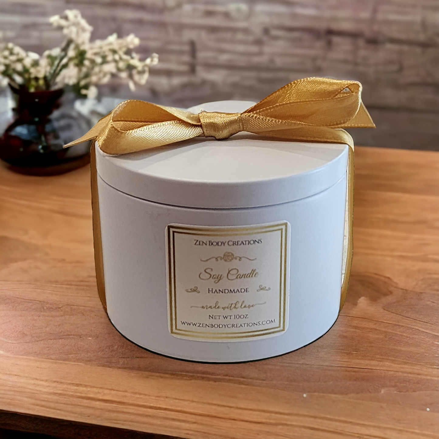 Luxe Spa Scented Soy Wax Candle