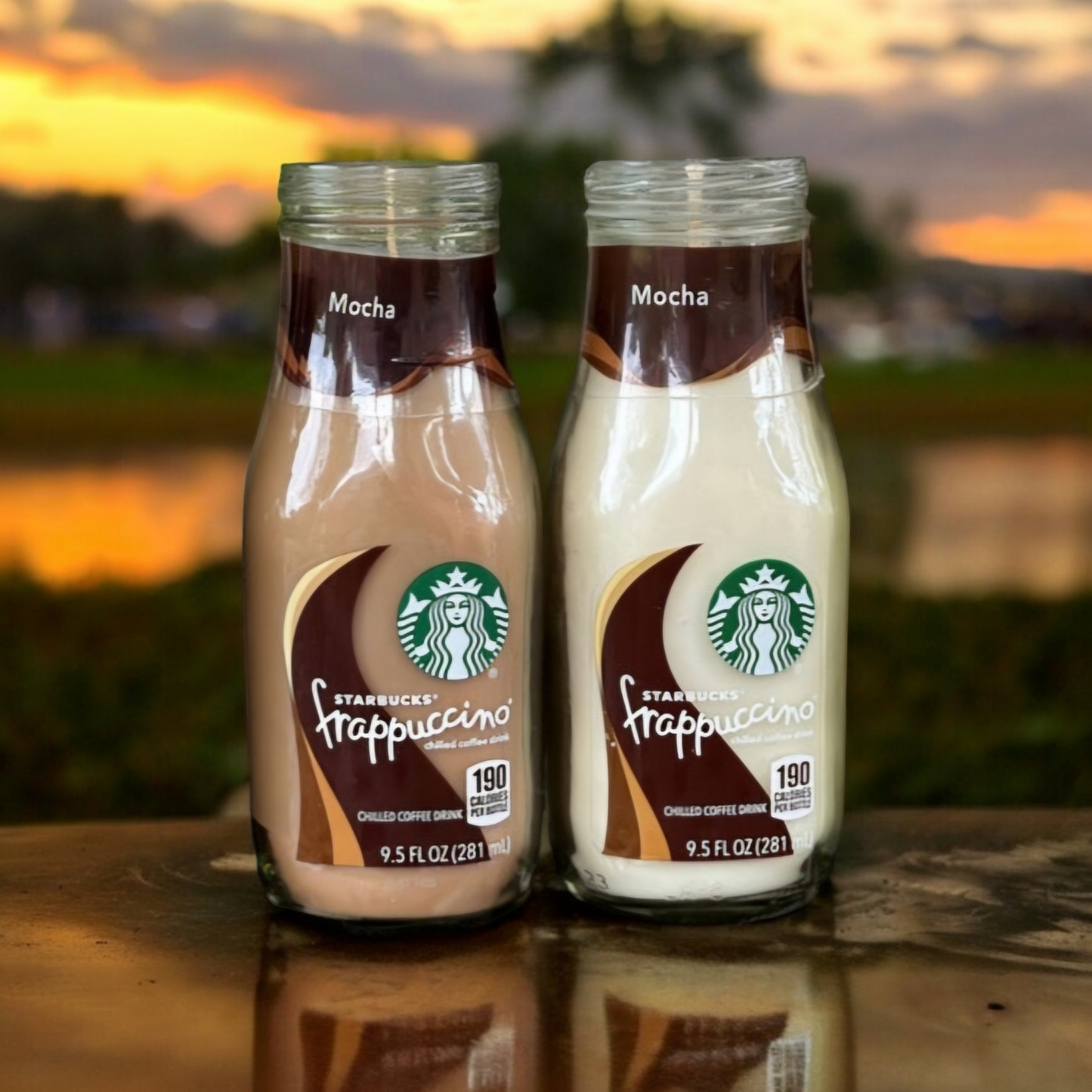 Starbucks theme scented soy wax candles