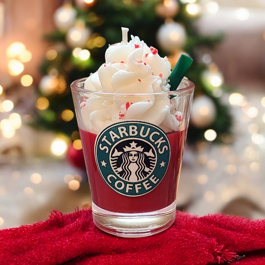 Holiday cafe soy candle (5oz)