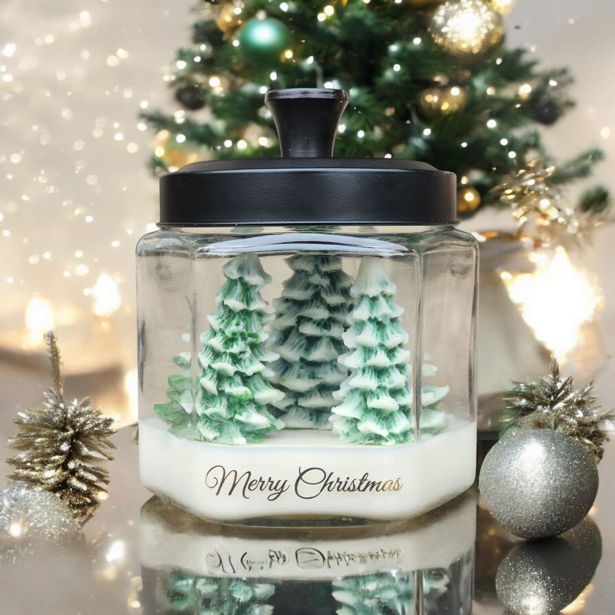 Christmas Trees Soy Candle