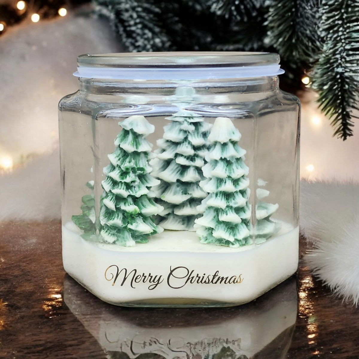 Christmas Trees Soy Candle
