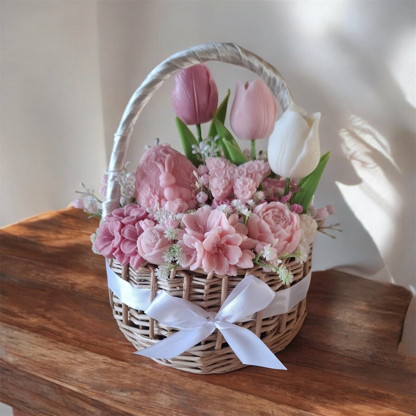 Wax Melt Soy Wax Rose Bouquet (Pink)