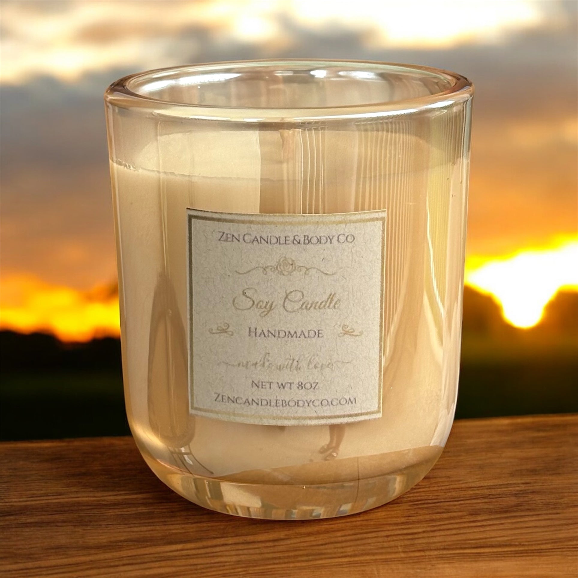 Amber Luxe Collection Soy Wax Candle