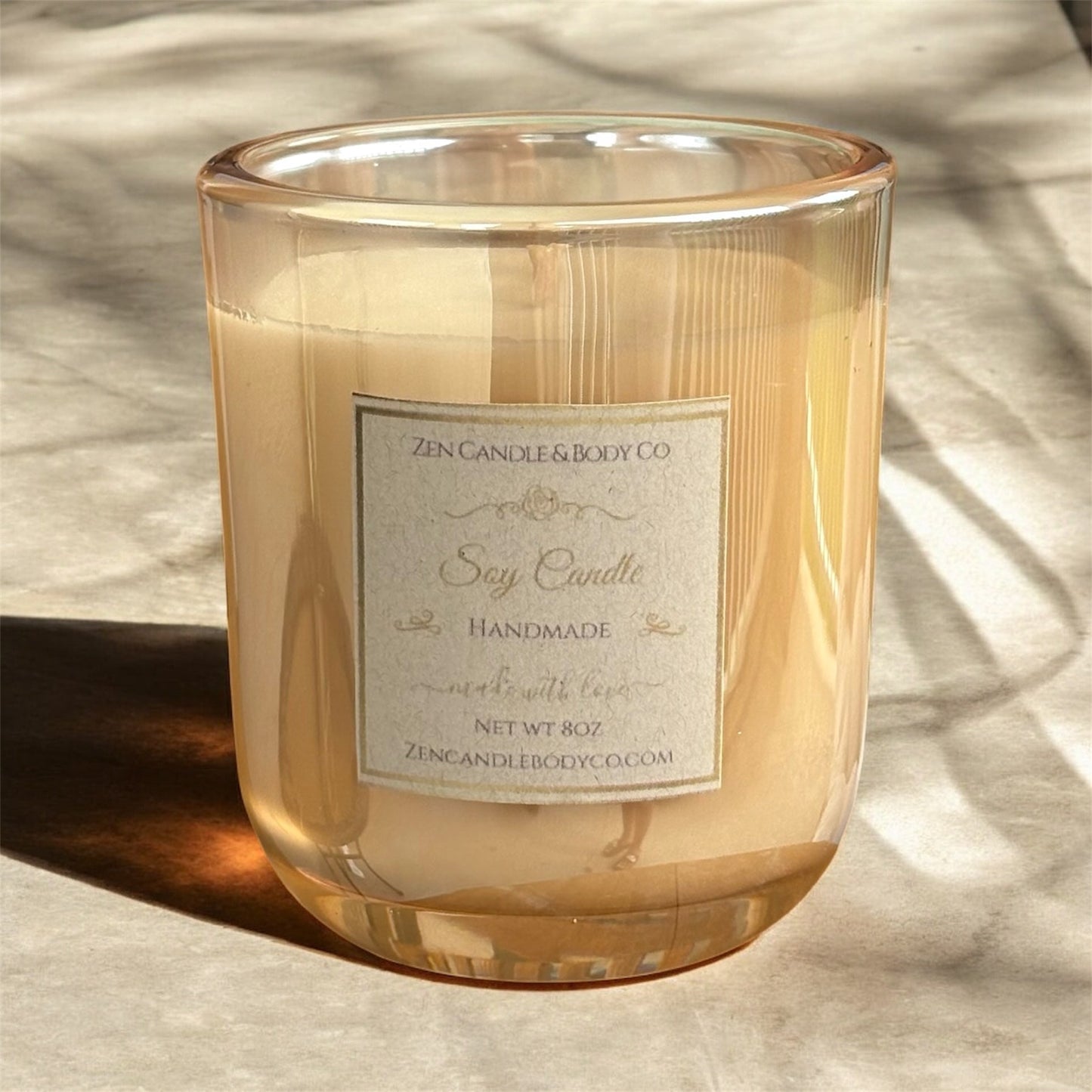 Amber Luxe Collection Soy Wax Candle