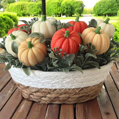 Pumpkin Patch Woven Basket