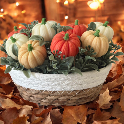 Pumpkin Patch Woven Basket