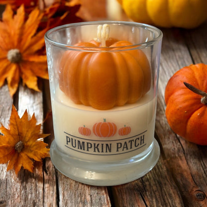 Pumpkin Patch Candle | Pumpkin Fall Candle | Handmade Soy Wax Candle | Autumn Home Decor | Pumpkin Lover Gift | Farmhouse Fall Decor | Cozy Fall Candle