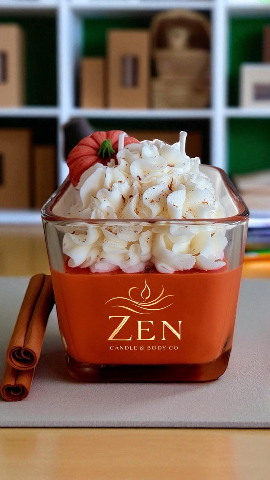 Pumpkin Scented Soy Wax Candle