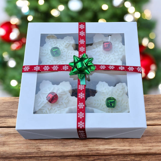 Snowflake Candles Giftset