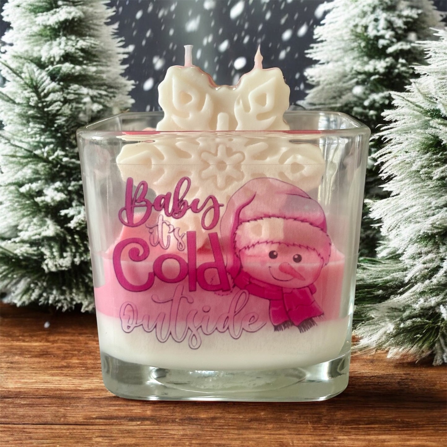 Baby It’s Cold Outside Candle – Pink Collection