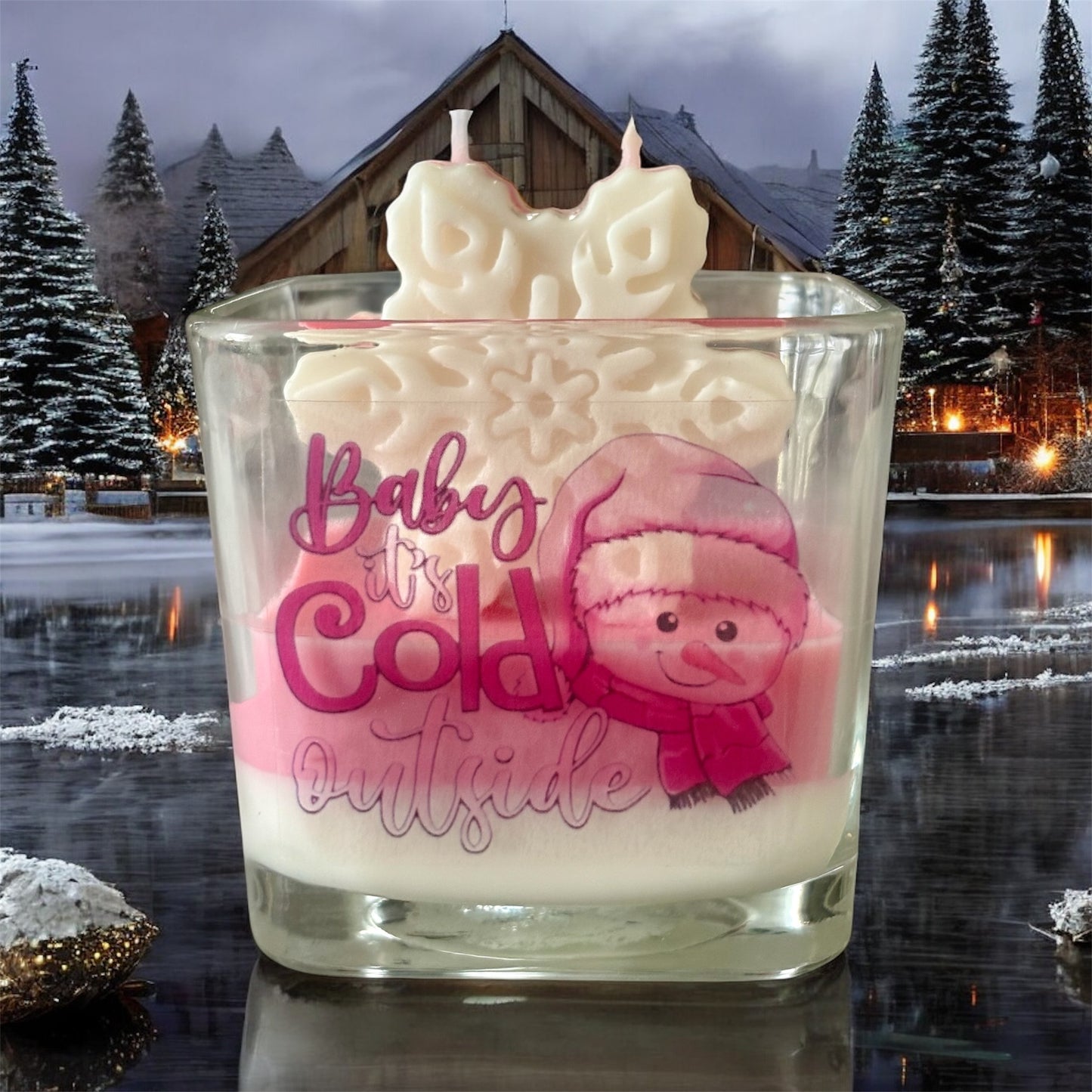 Baby It’s Cold Outside Candle – Pink Collection