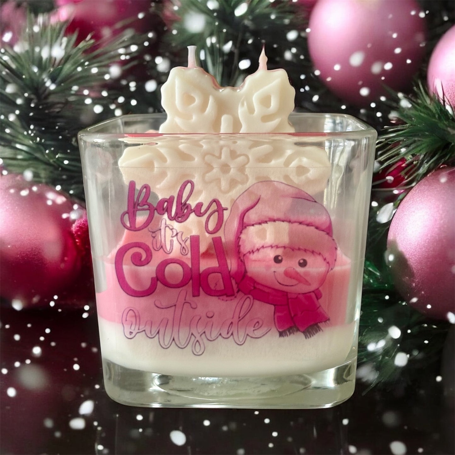 Baby It’s Cold Outside Candle – Pink Collection