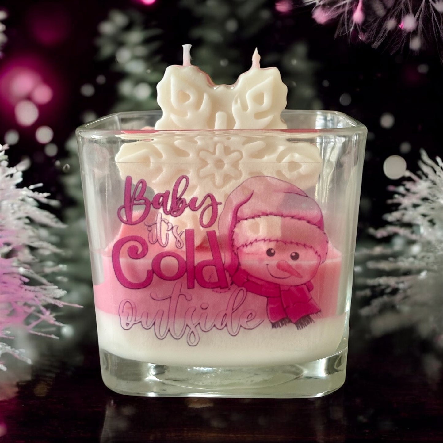 Baby It’s Cold Outside Candle – Pink Collection
