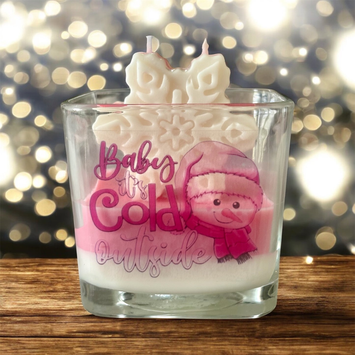 Baby It’s Cold Outside Candle – Pink Collection