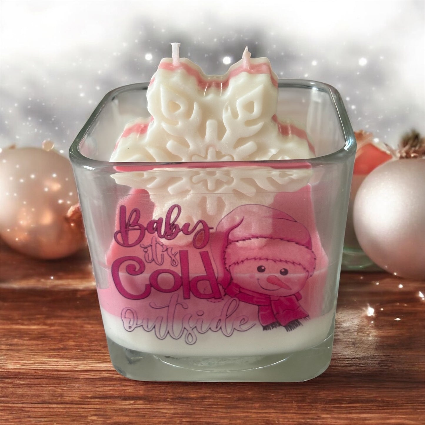 Baby It’s Cold Outside Candle – Pink Collection