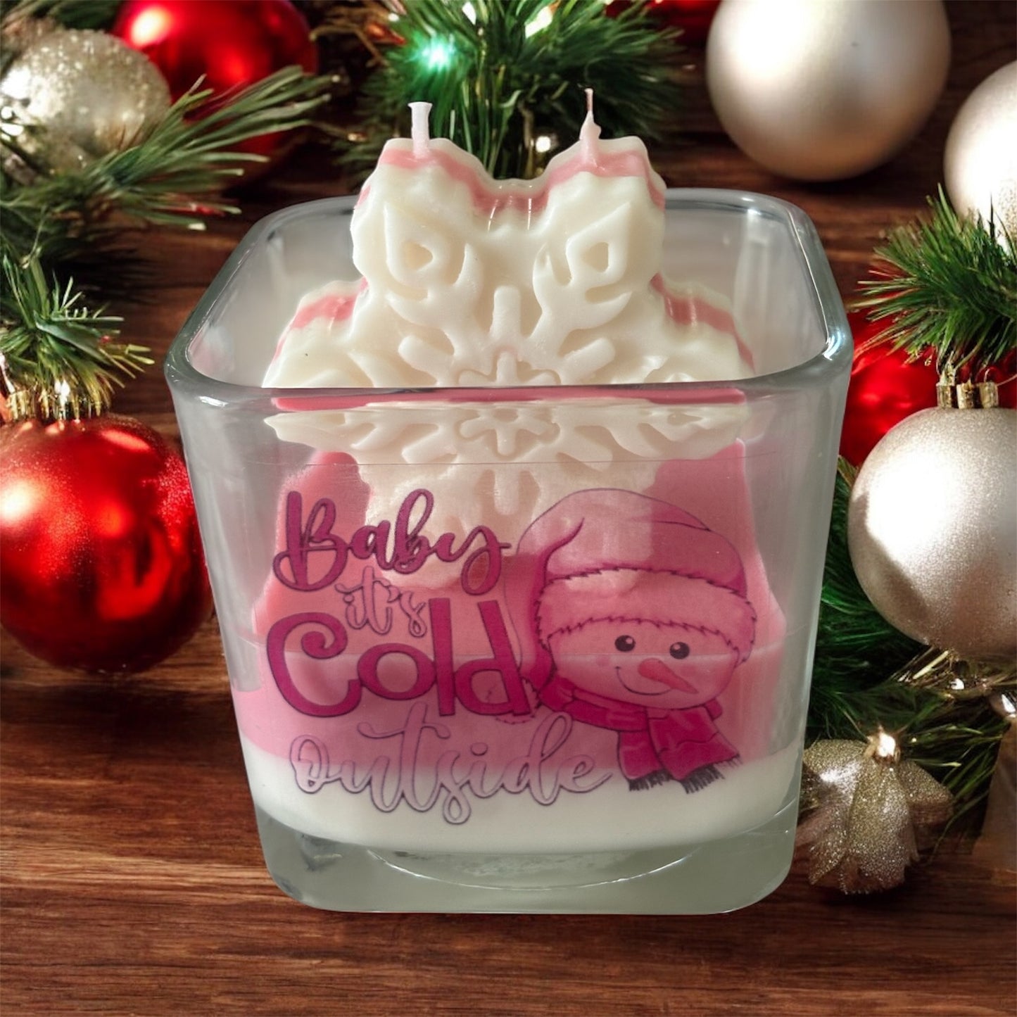 Baby It’s Cold Outside Candle – Pink Collection