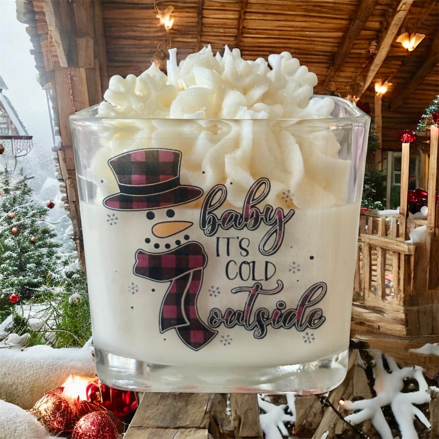 Baby It’s Cold Outside Candle