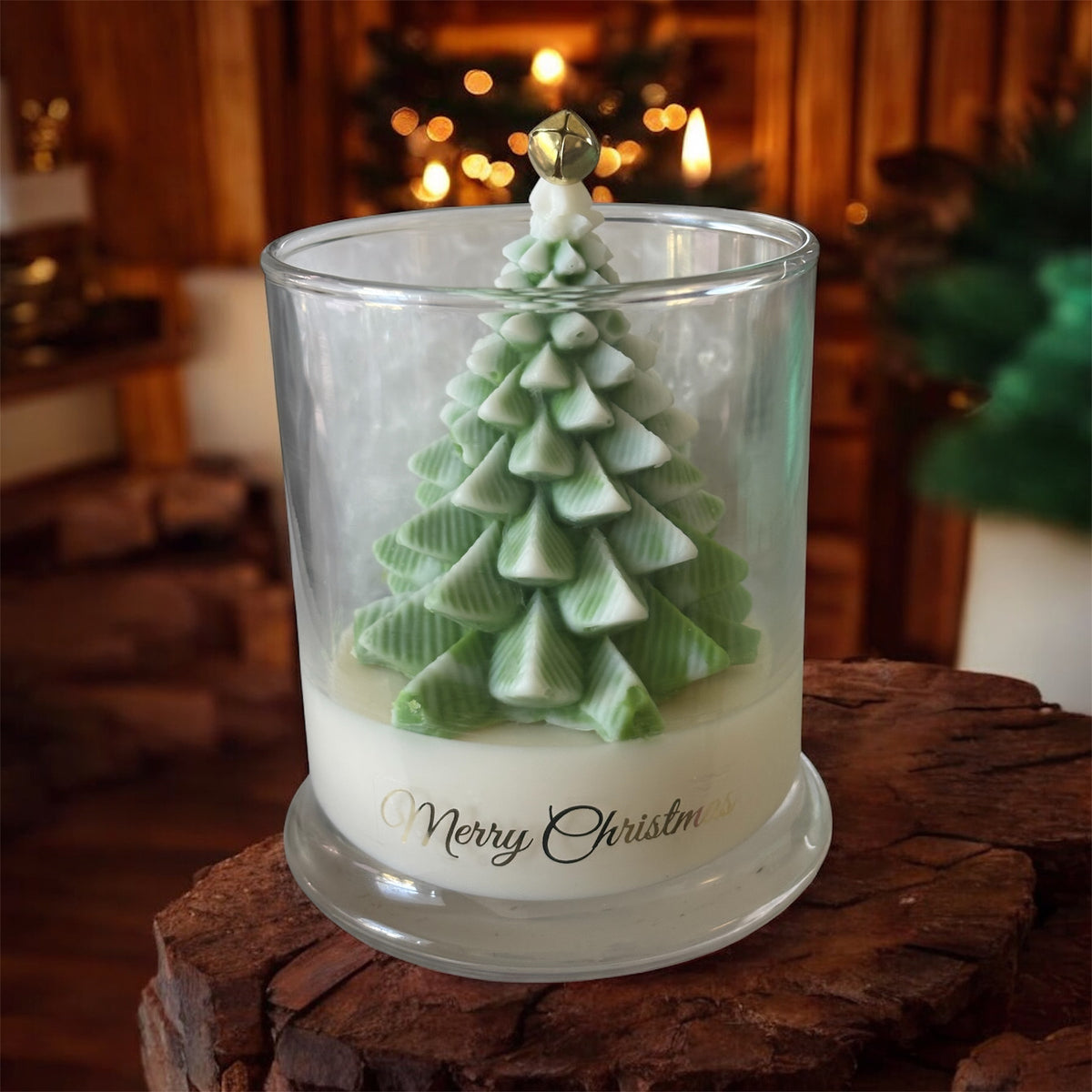 Christmas Tree Soy Candle