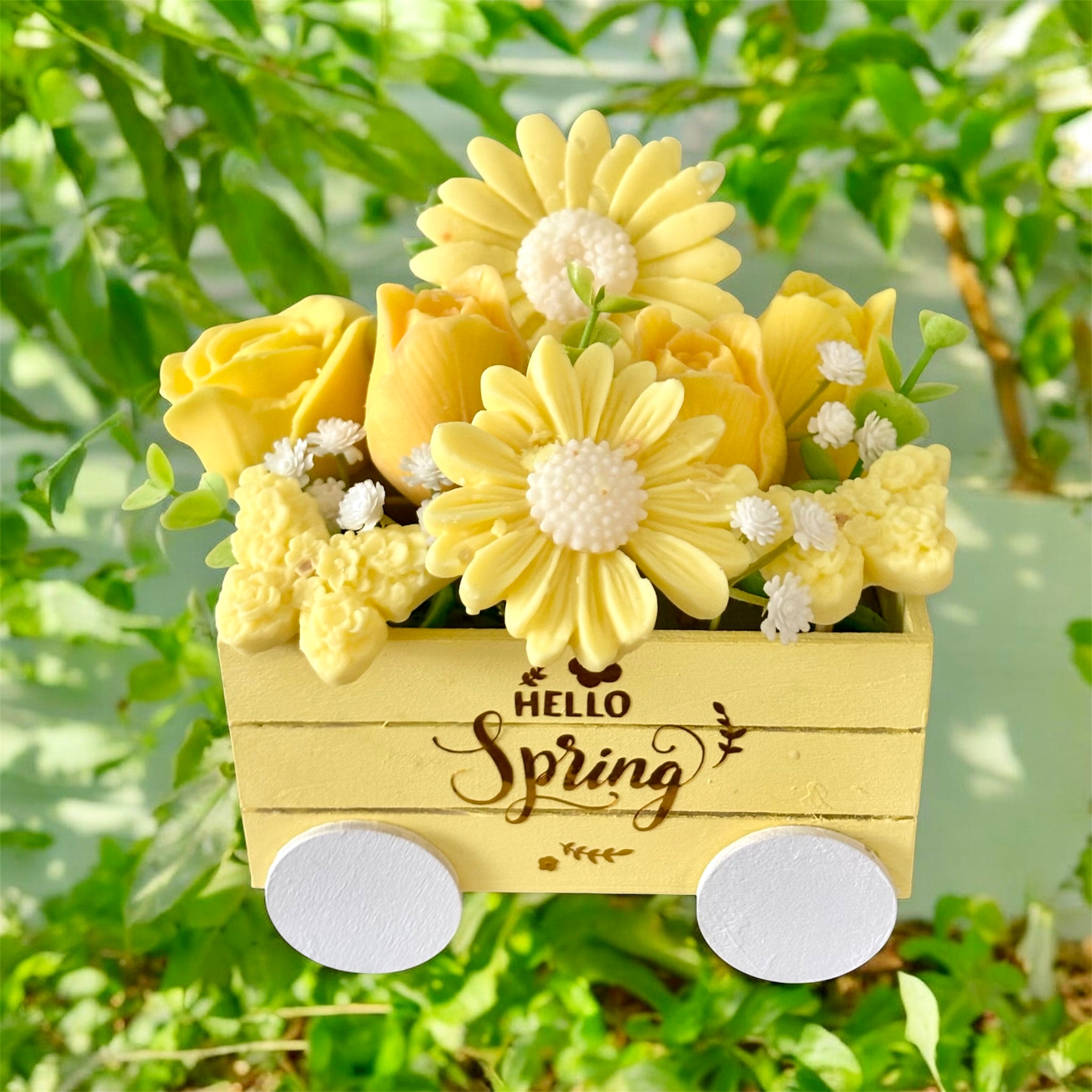 Spring Wax Melt Basket