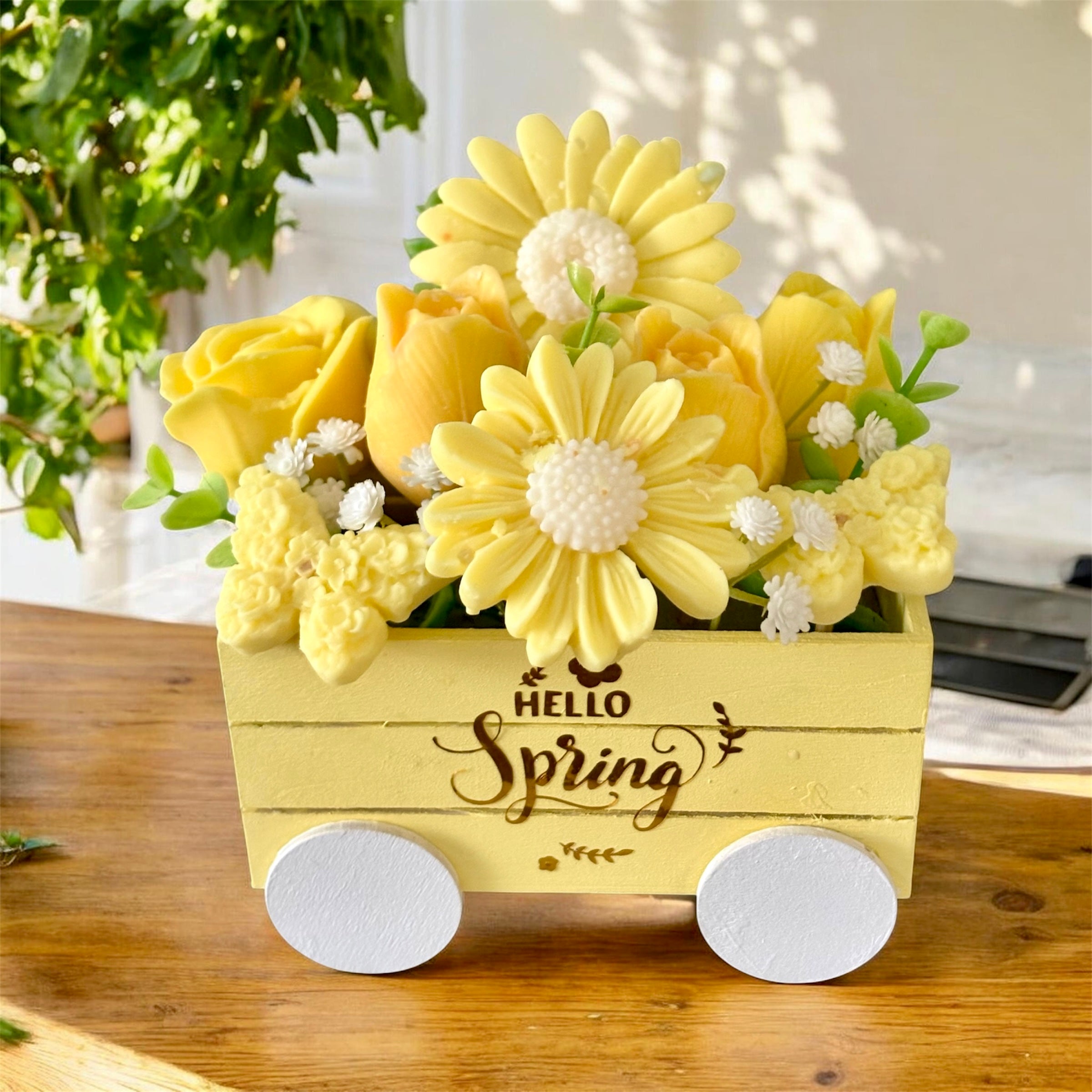 Spring Wax Melt Basket