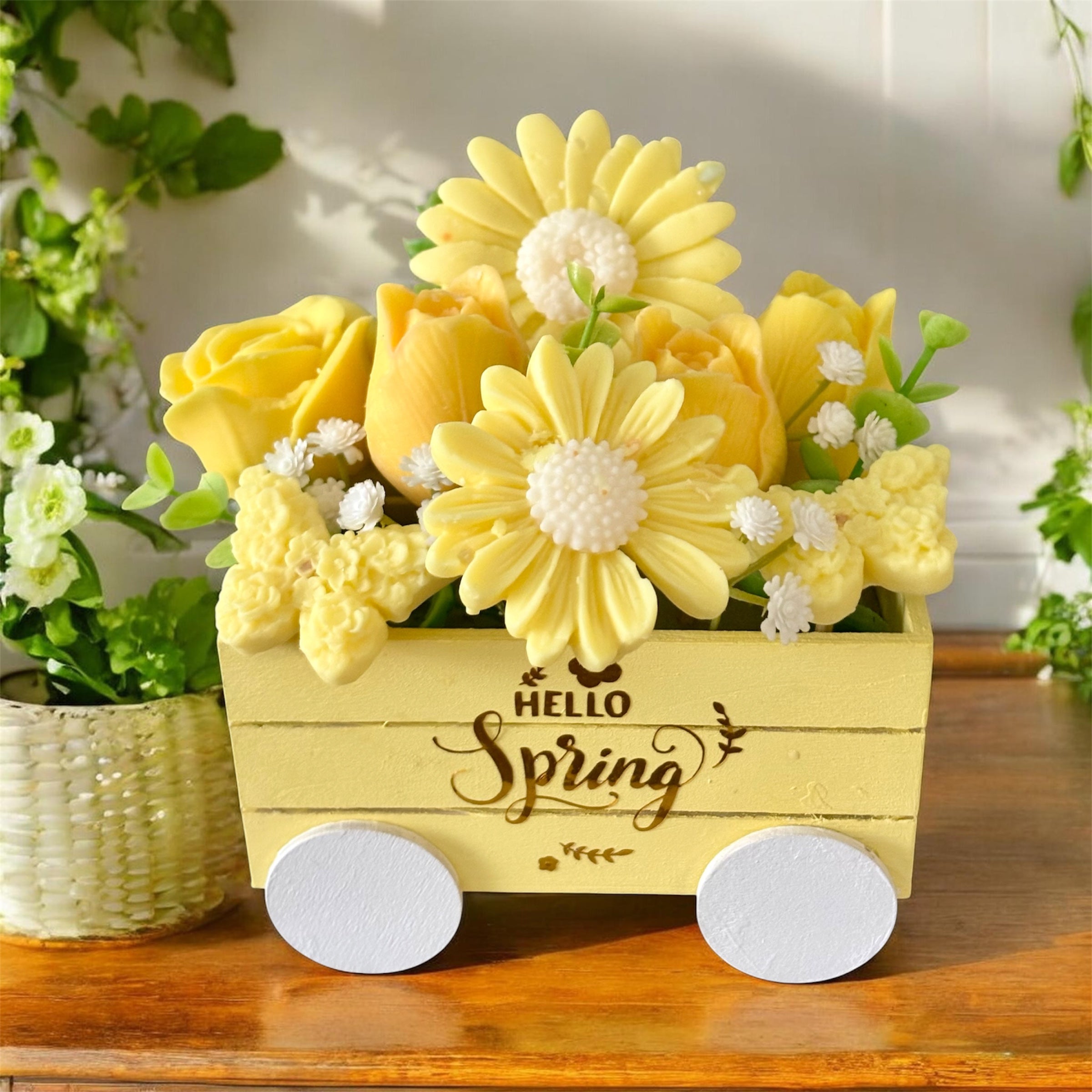 Spring Wax Melt Basket