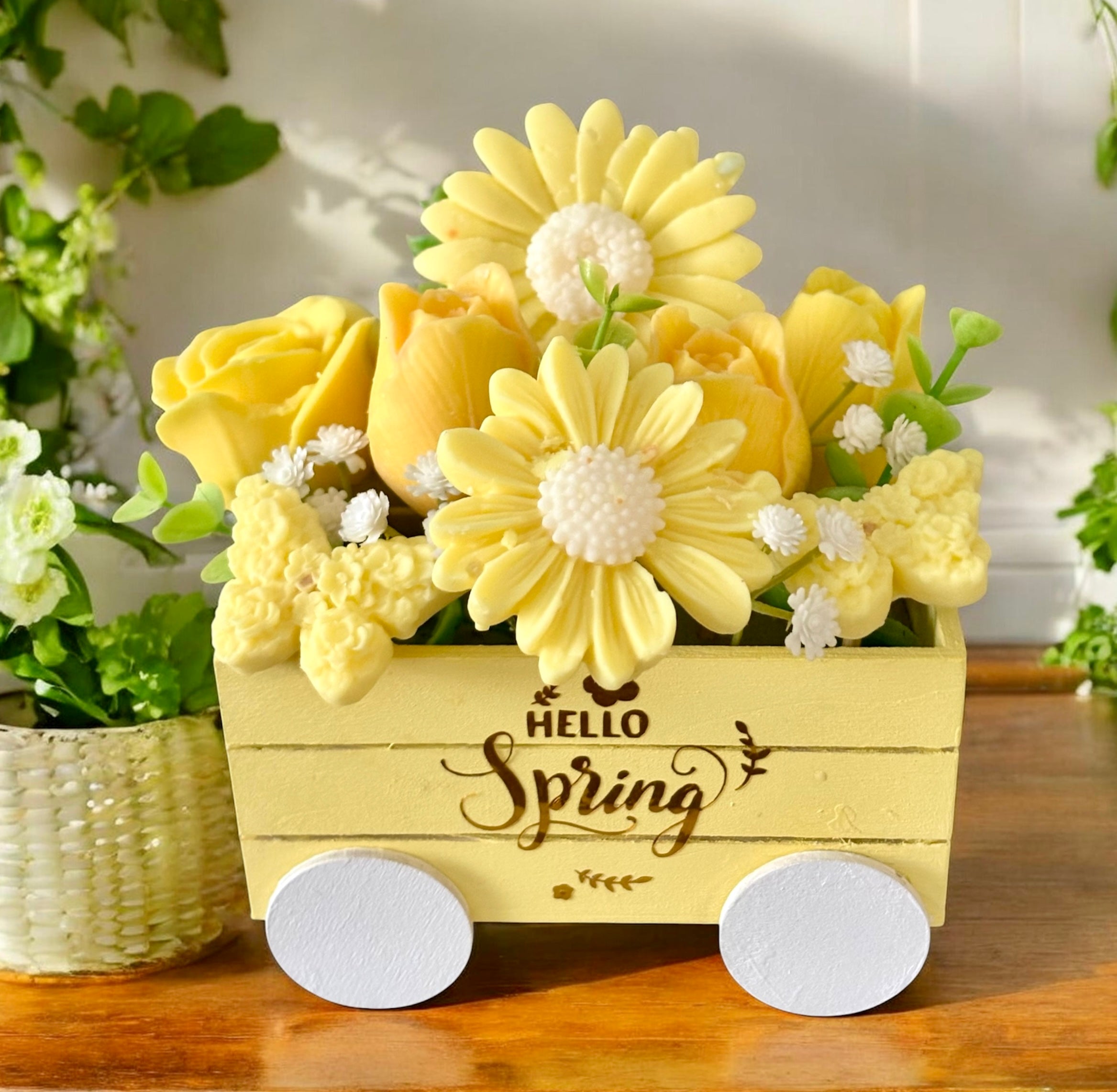 Spring Wax Melt Basket