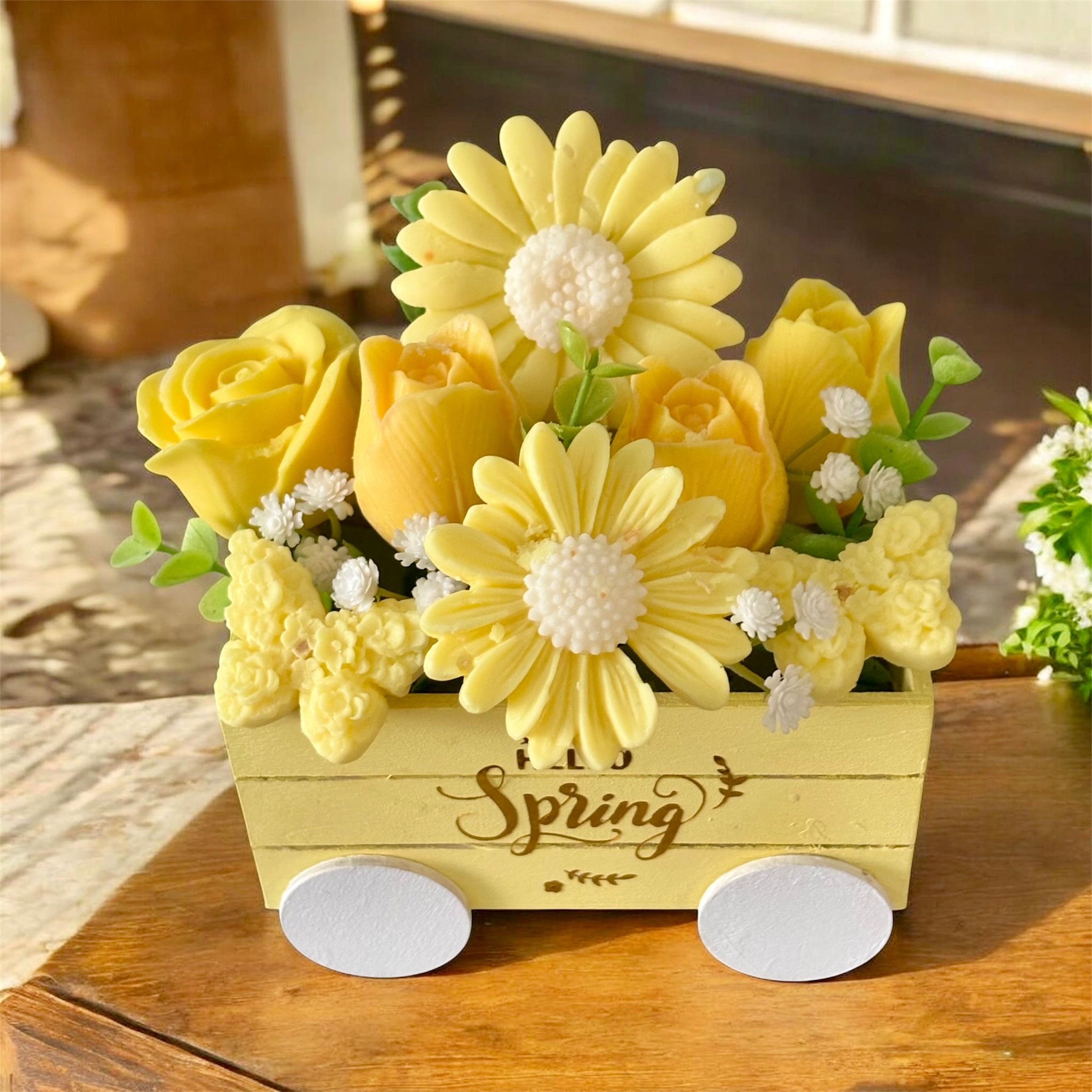 Spring Wax Melt Basket