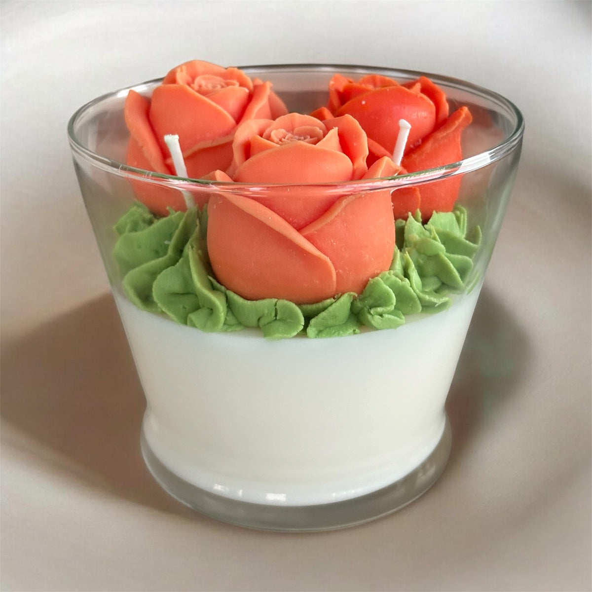 Rose Bouquet Candle