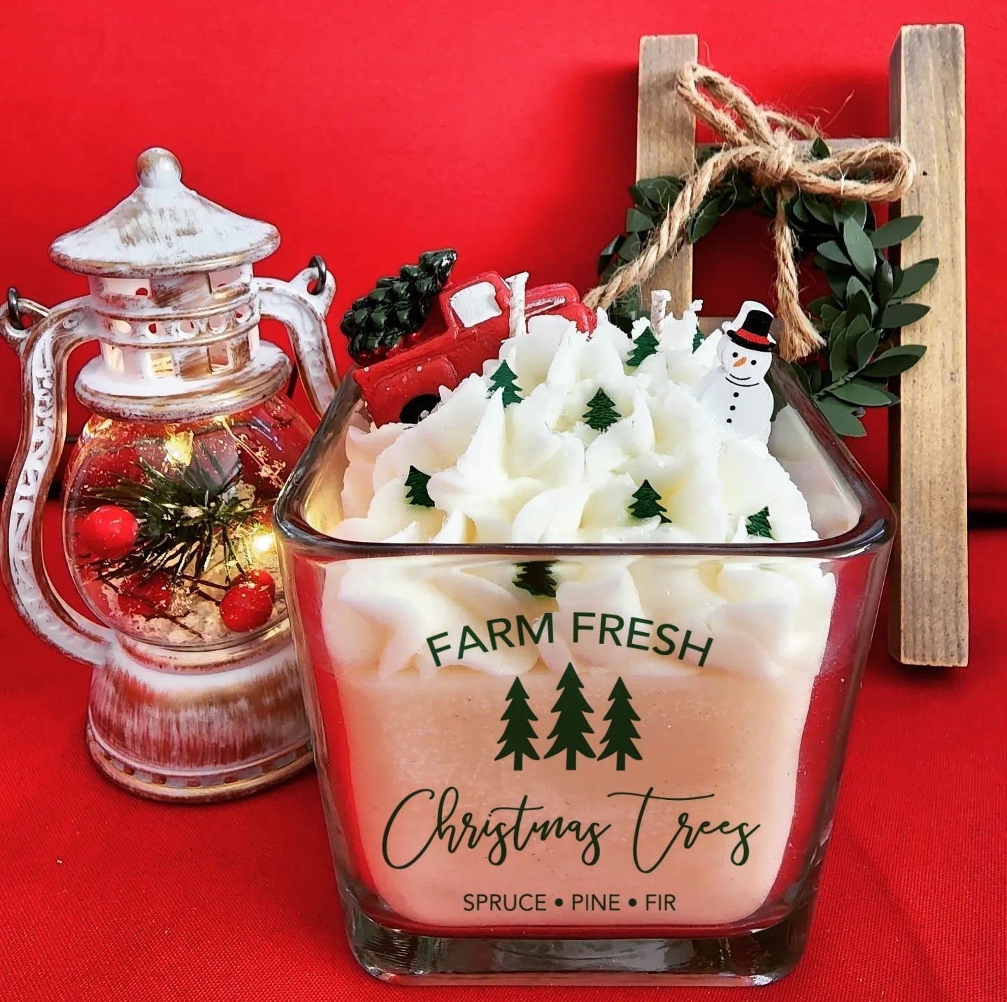 Holiday Truck Soy Wax Candle