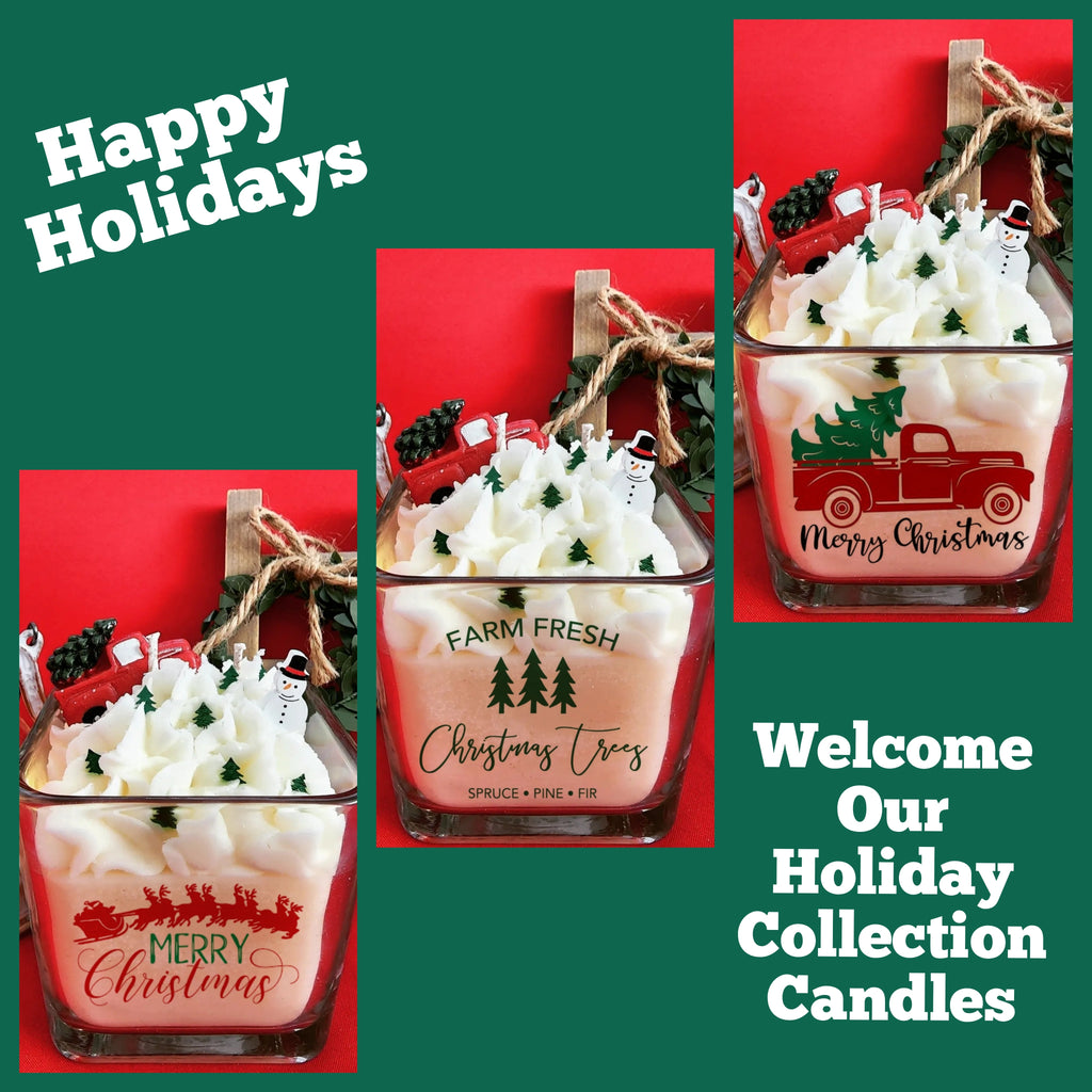 Holiday Truck Soy Wax Candle