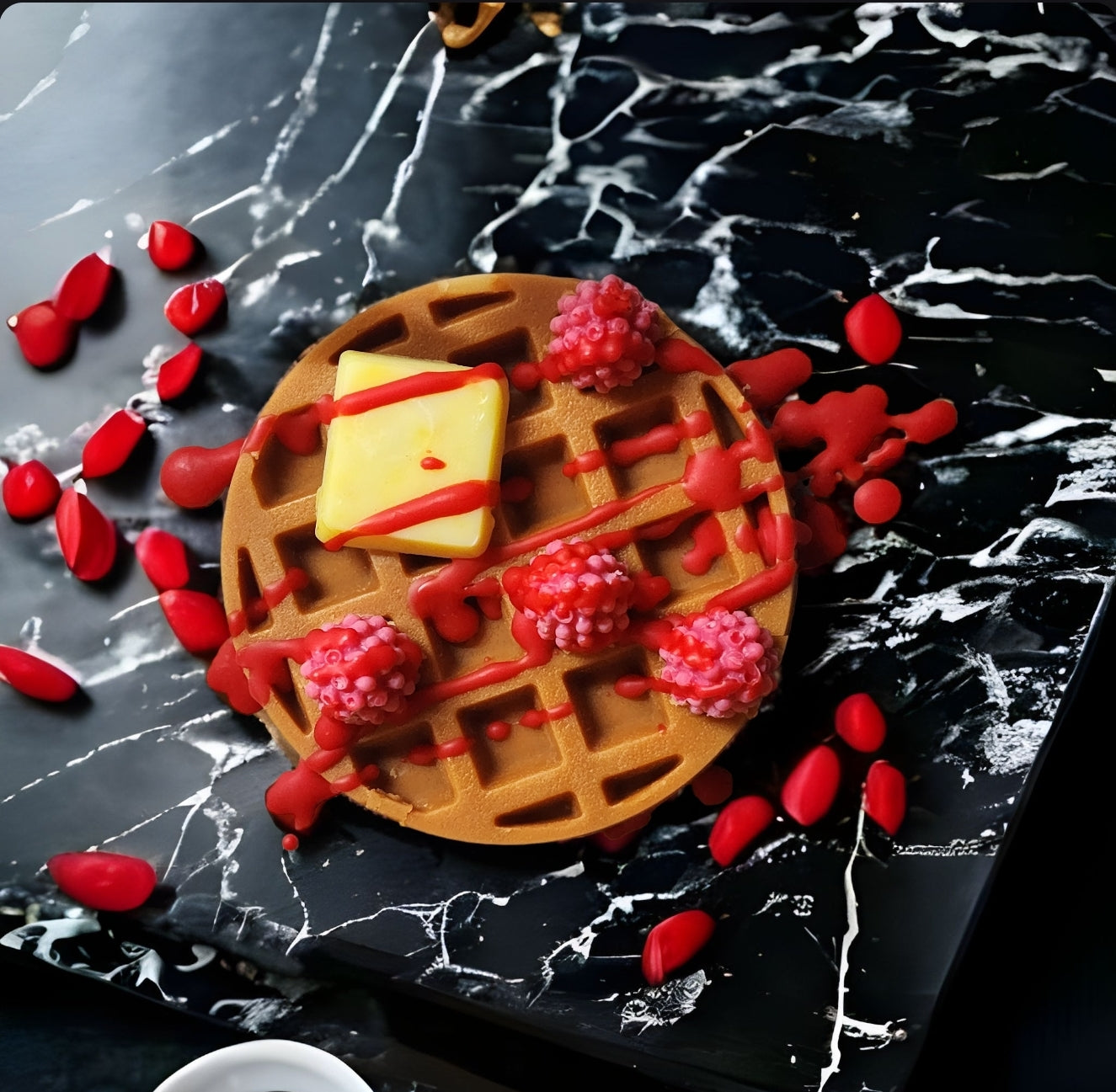 Waffle Wax Melt In Bakery Box