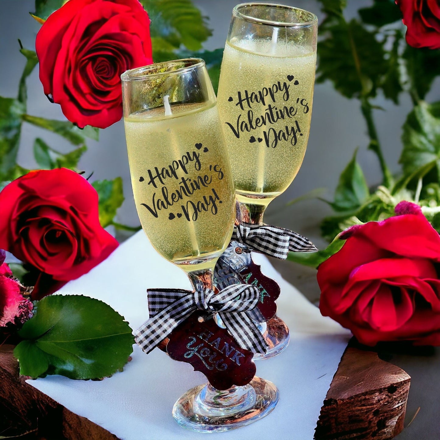 Champagne Candle