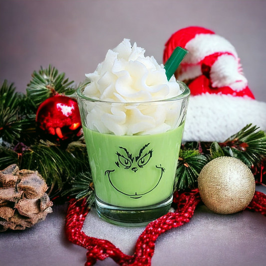 The Grinch Cafe Themed Soy Candle