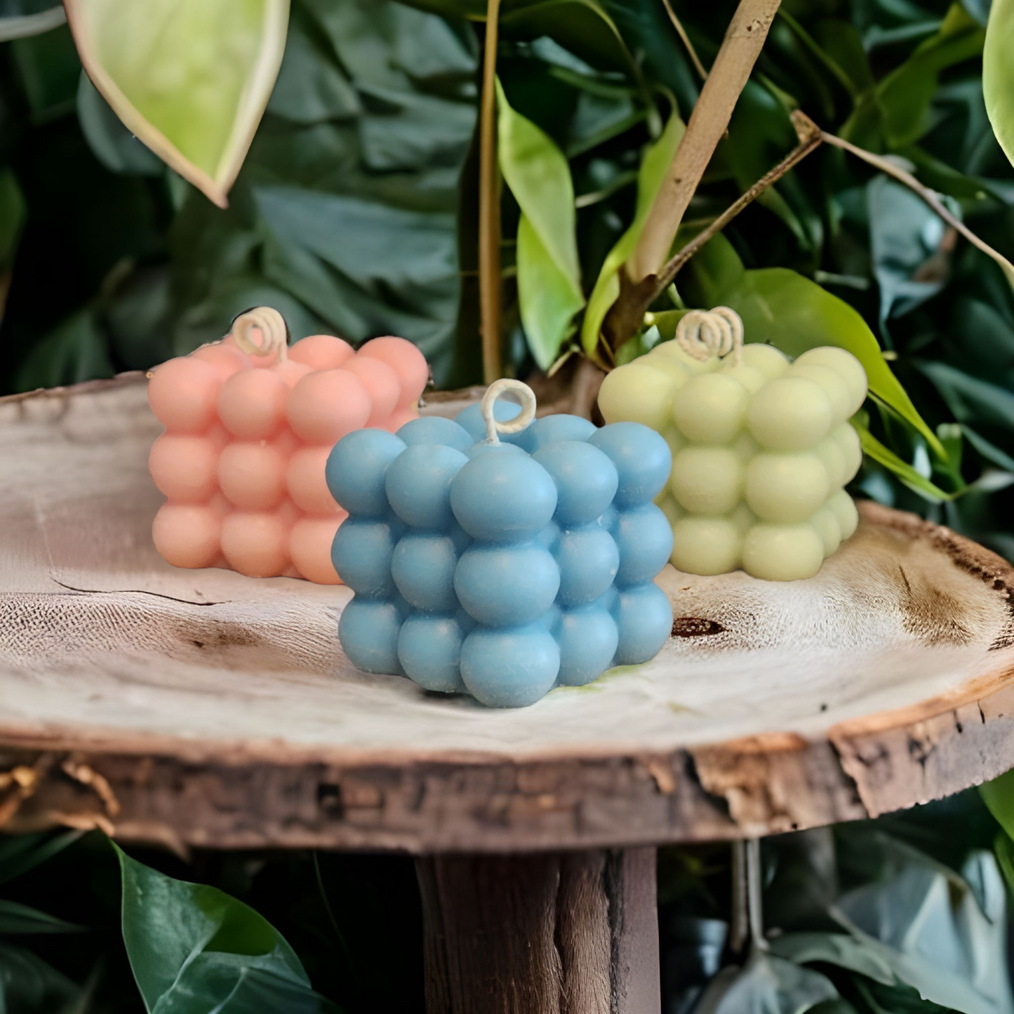 Bubble Cube Soy Candle