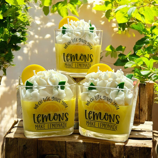Lemon Verbena soy wax candles
